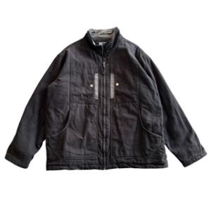 【XL】USA 古着 Walls ダックジャケット   ブラック　フェード　XL