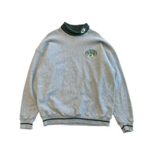 【XXL】USA古着　USA製　古着　 PACKERS 　ハイネック　トレーナー　スウェット　グリー...