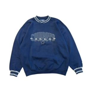 【L】USA古着　　古着　 STARTER COWBOYS FOOTBALL 　NFL トレーナー　...