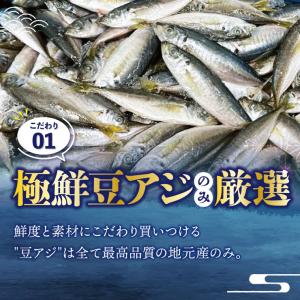 送料無料 岩手県産 冷凍 極鮮豆アジ5kg(1...の詳細画像3
