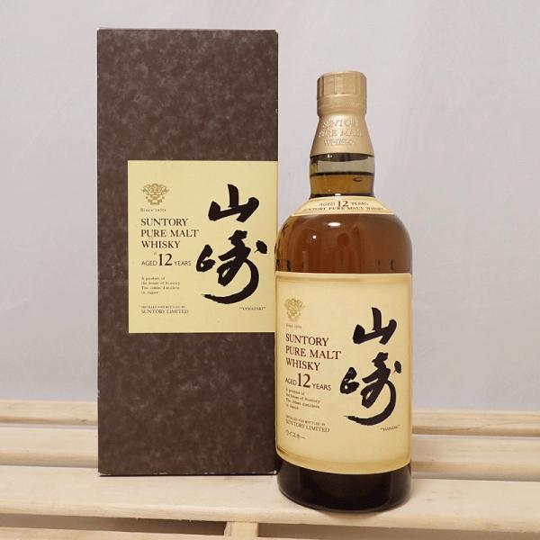 福島県限定発送！！未開栓　サントリー 山崎１２年 PURE MALT WHISKY ピュアモルトウイ...