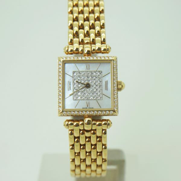 VCA ヴァンクリーフ＆アーペル 【VanCleef &amp; Arpels】ダイヤベゼル ダイヤ文字盤 ...