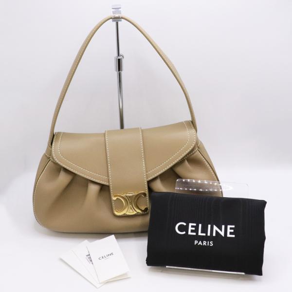 【新品】CELINE セリーヌ ミディアム ポリー バッグ 115633FDU.18BP トリオンフ...