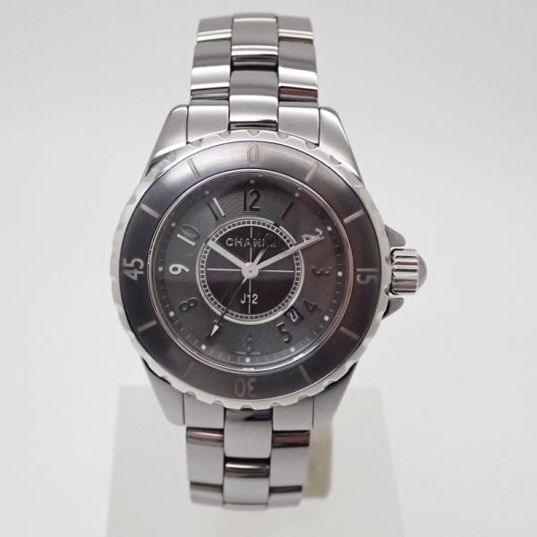 シャネル CHANEL J12 クロマティック H2978 中古 時計 レディース クォーツ グレー...