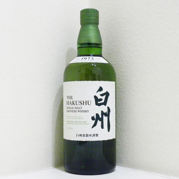 福島県内発送！！ サントリー 白州 HAKUSHU 蒸留所ラベル 国産 シングルモルト 700ml ...