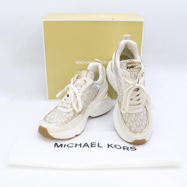 新品 MICHAEL KORS マイケルコース Katrina wedge Trainer スニーカ...