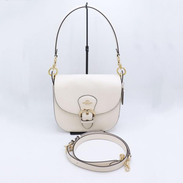 未使用 保管品 COACH コーチ Kleo クリオ ショルダーバッグ 23 C5686 レザー オ...