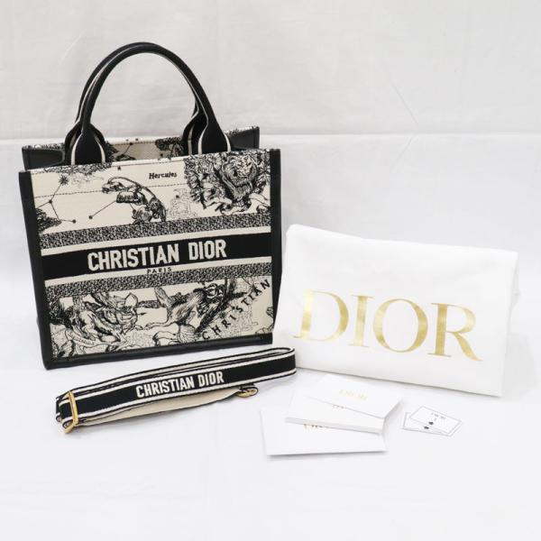 Dior ディオール Zodiac ゾディアック Book Tote ブックトート バッグ スモール...