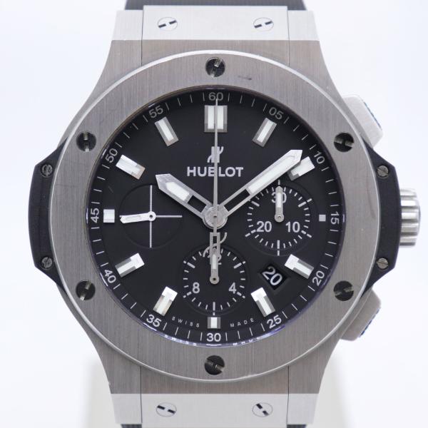 HUBLOT ウブロ ビッグバン スチール 301.SX.1170.RX SS/ラバー クロノグラフ...