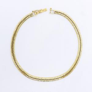 K18 750 喜平 16面 トリプル Mカット 金 ゴールド アンクレット ブレスレット 幅約4mm 約23cm 約12g 造幣局マーク有 中古 美品 送料無料！