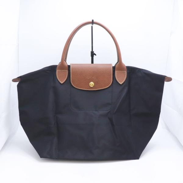 未使用 保管品 LONGCHAMP ロンシャン ル プリアージュ オリジナル M トップハンドルバッ...