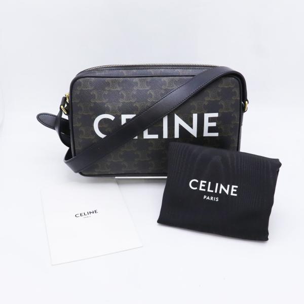 CELINE セリーヌ ミディアム メッセンジャーバッグ 194502CIM.38OG トリオンフ ...