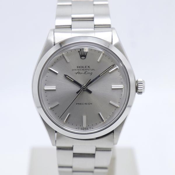 ロレックス ROLEX エアキング 3番台 1970年頃製 ref 5500 腕時計 メンズ 美品　...