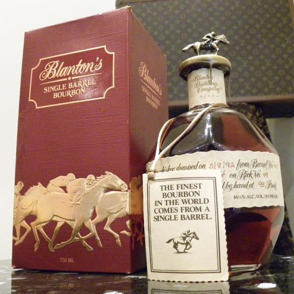 【未開栓】ブラントン Blanton 1992年 750ml 46.5% シングルバレル バーボン ...