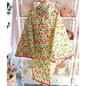 メール便で送料無料！子供用カッパ キッズレインポンチョ【しずくＹＥ】