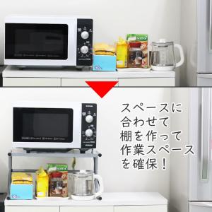 トースターラック 台所 キッチン 棚 リビング...の詳細画像3
