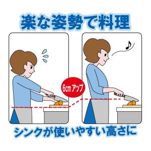 厚底スリッパ サンダル 高い場所 吊戸棚 手が...の詳細画像1