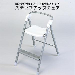 弘益 FST-46(BR) 折り畳みステップチェア2段 ブラウン メーカー直送