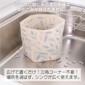 楽ちん!置くだけ水切り袋 50枚入(25枚×2...の詳細画像1