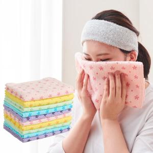 泉州タオル フェイスタオル 10枚セット 5色 各2枚 カラータオル 綿100