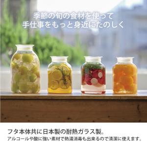 ガラスの手仕事保存びん GHB-1000 耐熱...の詳細画像1