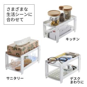 冷蔵庫 冷蔵庫内収納 収納ラック 収納棚 2段...の詳細画像2