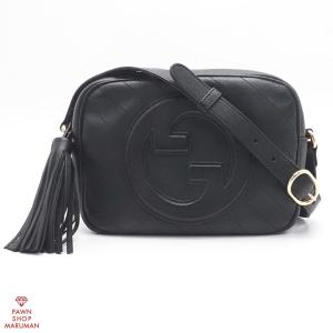 （美品）グッチ GUCCI GGマーモント キルティング ミニ ショルダー バッグ 斜め掛け ブラック 448065 ゴールド金具 8058 GUCCI（グッチ） [正規ラッピング済] キルティング ミニバッグ