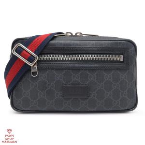 GUCCI（グッチ） GGスプリーム ラージ ウエストバッグ ボディバッグ