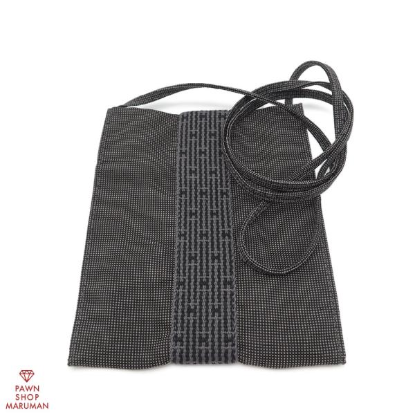 HERMES エルメス エールライン ポシェット エールラインキャンバス(ポリアミド69%×ポリエス...