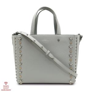 JIMMY CHOO ジミーチュウ ショルダー トートバッグ 2way 型押し JIMMY CHOO ジミーチュウ バッグ レディース 2WAYトート