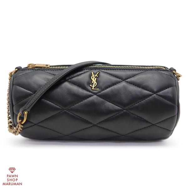 SAINT LAURENT サンローラン サド ミニチューブバッグ 699703 ラムスキン ブラッ...