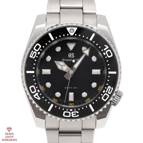 SEIKO セイコー グランドセイコー スポーツコレクション SBGX335 クォーツ SS ブラッ...