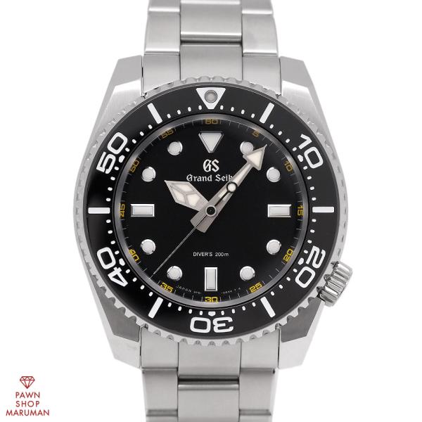 SEIKO セイコー グランドセイコー スポーツコレクション SBGX335 クォーツ SS ブラッ...