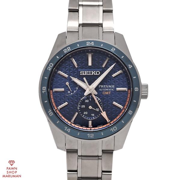 SEIKO セイコー PRESAGE プレザージュ Sharp Edged Series GMT S...