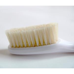 浅草まーぶる・ 白馬毛 高級歯ブラシ３本セット 【硬さ：普通/柄部分白】｜marumaru-shop