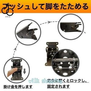 折れ脚 金具 折れ足金具 折れ足 DIY 折り...の詳細画像1