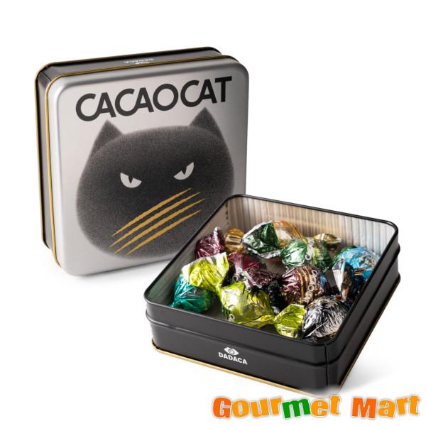 CACAOCAT缶 ミックス 8個入 SILVER チョコ チョコレート 母の日 ギフト