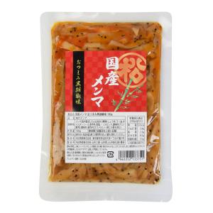 丸松物産 国産メンマ（おつまみ黒胡椒味） 180g
