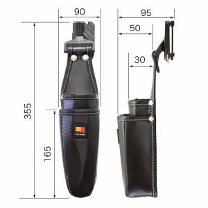 セフ着脱式工具差し 2本差し圧着ペンチ用 SF...の詳細画像4
