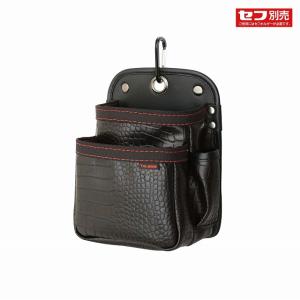 Tajima（タジマ） 【TAJIMA】タジマ 着脱式 腰袋K 2段小 本革 レザー