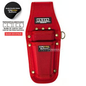 KNICKS（ニックス） 腰道具 ツーウェイタイプ帆布生地ヌメ革補強3段腰