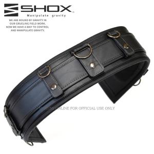 腰道具 SHOX ショックス 腰道具 工具差し 腰袋 スプリング機構 牛本革