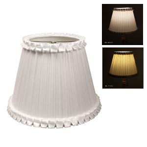 ランプシェード スタンド交換用 キャッチ式 直径20cm プリーツ