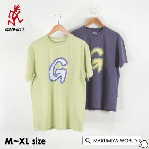 ファジージーロゴティー メンズ 半袖tシャツ プリントtシャツ Gロゴ トップス グラミチ GRAMICCI 1001165 G3SU-T042-mmXLm メール便可｜marumiya-world