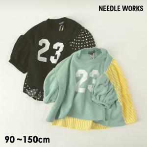 バックフレアスウェットプルオーバー キッズ ベビー トップス NEEDLEWORKS ニードルワークス 4024540 2122541-MGメール便不可｜marumiya-world