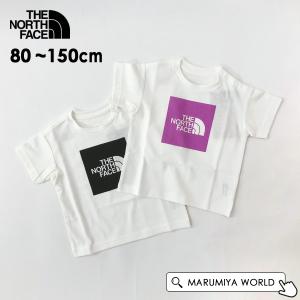 クーポン利用対象外ノースフェイス カラードスクエアロゴT キッズ 子供 THE NORTH FACE 4024599 NTB32361_NTJ32361-15mm-C13 out-k-t｜marumiya-world