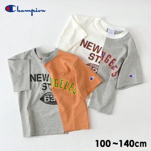 チャンピオン ショートスリーブTシャツ キッズ 半袖Tシャツ 半そで リメイク Champion 4024609 CK-V331-12m14m メール便可｜marumiya-world