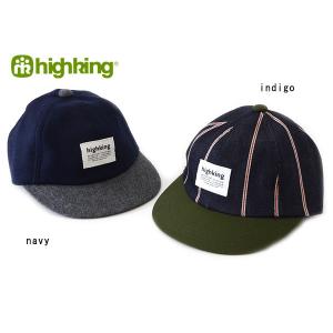 highking normore cap キッズ キャップ 帽子 1152-32782-MG 7006741｜marumiya-world