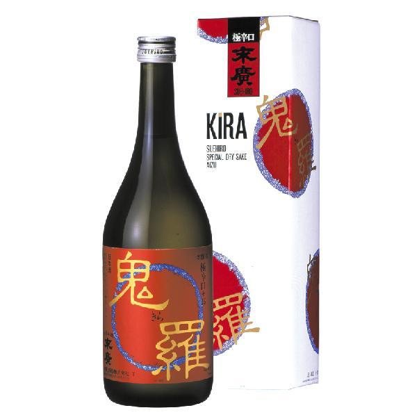 末廣酒造　超辛口　吟醸　鬼羅　720ml　[日本酒/福島県/会津/すえひろ]