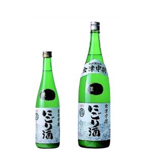 鶴乃江酒造　会津中将　原酒にごり酒　720ml(日本酒)